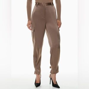 {{aritzia}} Refined Satin Cargo Pant